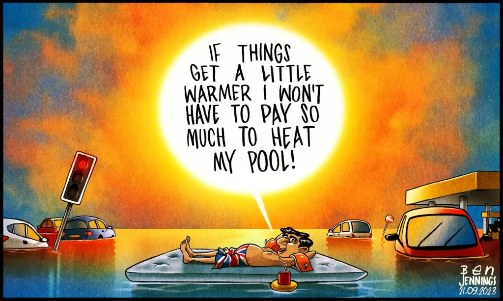 Global warming, good for the rich